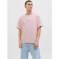 Jack & Jones Print-Shirt JORTAVIRA POSTER TEE SS CREW NECK mit Backprint