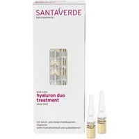 SANTAVERDE GmbH Hyaluron Serum Aloe Vera - Hyaluron duo treatment ohne Duft 10x1ml