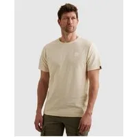 PME LEGEND T-Shirt Short sleeve r-neck jacquard jersey mit Logo Stickerei