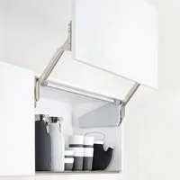 Kesseböhmer Möbelbeschlag Klappenbeschlag Kesseböhmer FREEslide, R2us für Schrankhöhen von 430 - 600 mm Klappen 2,6 - 5,5 kg