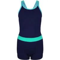 Aquarti Badeanzug Aquarti Mädchen Badeanzug mit Bein Racerback