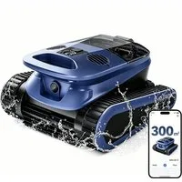 EVERCROSS BOT Poolroboter U9/U9 Pro mit APP-Steuerung, für Boden & Wand & Wasserlinie, Intelligente Navigation, geeignet für alle Poolformen bis 200-300m²