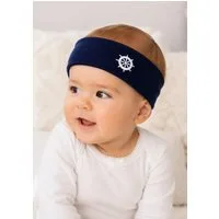 La Bortini Stirnband Baby Kopfband Ohrenschutz neutral elastisch, weich, 32 34 36 38 40 42 44 46 48 50 52 54