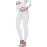Be Mammy Umstandsleggings Lange Umstandshose aus Viskose BE-02 (1-tlg) elastischer Bund