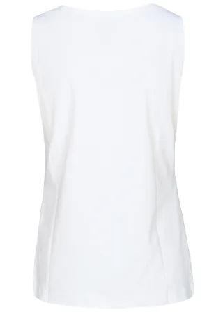 CLARINA - Ganzjahres NOS Rdh.-Top, uni 100 weiss - Gr. - 42