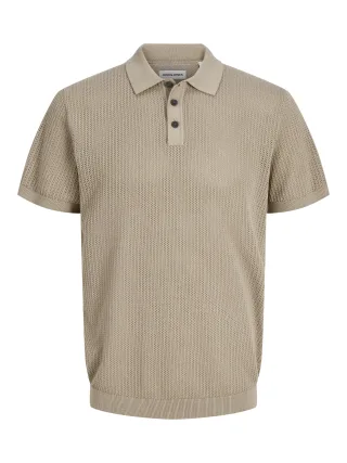 JACK&JONES - JJJESS KNIT POLO SS - Gr. - XL