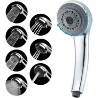 LuxusKollektion Handbrause Duschkopf Handbrause Hochdruck 7 Einstellungen universell