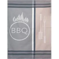 ROSS Geschirrtuch, modern, BBQ, grau-beige