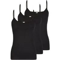 Nina Von C. Unterhemd 3er Pack Daily (Spar-Set, 3-St) Spaghetti Top - Baumwolle - Atmungsaktiv