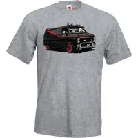Youth Designz T-Shirt A-Team Van Herren T-Shirt mit trendigem Frotnprint