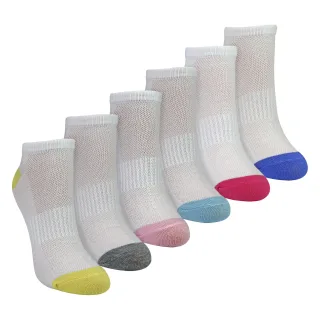 6er-Pack Damen Bambus Trainingssocken Weich Atmungsaktiv Fersen-Zehen-Design