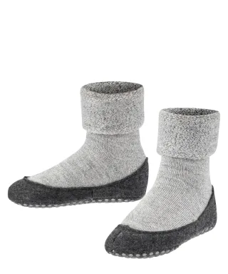 FALKE - FALKE Cosyshoe Teens Kinder light grey - Gr. - 31.5