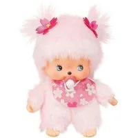 Sekiguchi Plüschfigur Bebichhichi Plüschfigur Mädchen Kirschblüte pink 15cm