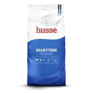 husse Essential Maritime 30 kg Set (2 x 15 kg) Erhaltungsfutter, reich an Weißfisch
