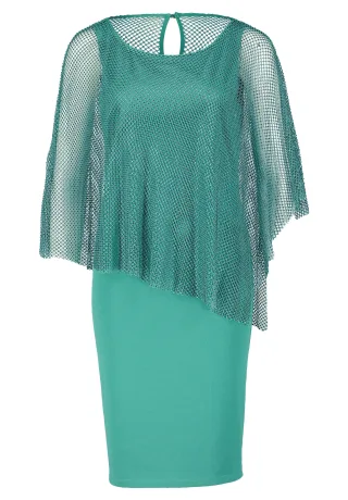 Vera Mont - Cocktailkleid silky green - Gr. - 46