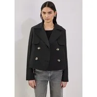 STREET ONE STUDIO Kurzjacke mit Reverskragen