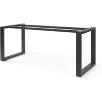en.casa Tischgestell, »Vestmalu« Stahl 120 x 70 x 72 cm Schwarz