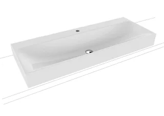 Kaldewei Aufsatzwaschtisch SILENIO Mod.3049, 1200 x 460, sm100,PEFF,AD,oÜL 906406313676