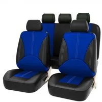 GarveeMore Autositzbezug Autositzbezüge Kunstleder Universal 5-Sitzer für alle Jahreszeiten