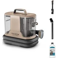 Rowenta Teppichreinigungsgerät Clean it, tragbarer Fleckenreiniger, austauschbare Reinigungsköpfe, 400 W, kompakt und leicht, beseitigt schnell und effizient Flecken, IN3010