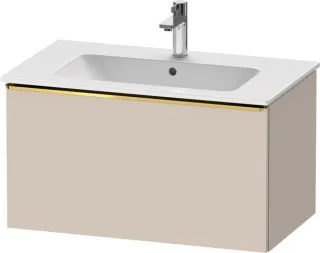 Duravit D-Neo Waschtischunterbau wandhängend Taupe Matt 810x462x440 mm - DE4262034910000 DE4262034910000