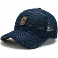 FOUORTUNATE-BEE Baseball Cap Sommer Baseballkappe für Herren, atmungsaktiv & leicht Freizeit-Dad-Cap für Erwachsene, ideal für Outdoor-Aktivitäten