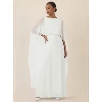 Apart Brautkleid mit fließender Eleganz