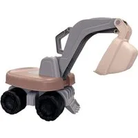 TikTakToo Spielzeug-Aufsitzbagger Sitzbagger 360° mit großer Schaufel, ergonomisch geformter Sitz