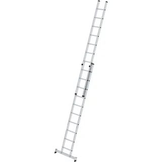 Munk Sprossen-Schiebeleiter 2-teilig mit nivello®-Traverse - 020410
