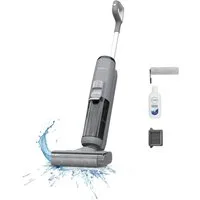 Tineco Nass-Trocken-Sauger Tineco iFLOOR 5 Breeze mit automatischer Selbstreinigung, 190 W, beutellos, 35 Min Akku, Tierhaarfilter, Hartbodenreiniger, Doppeltank