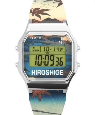 Timex The Met X Hiroshige Unisex Multicolor Uhr TW2W25300