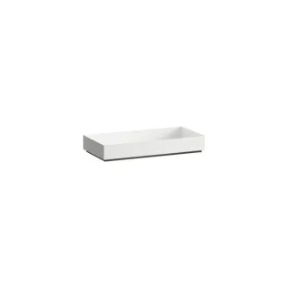 Laufen METAPHOR Waschtisch-Schale H512ME70001121 750x375x115 mm, ohne Armaturenbank, ohne Hahnloch, ohne Überlauf, weiß