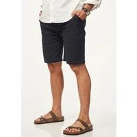 SOULSTAR Chinoshorts mit Stretchanteil Basic Kurze Hose für Herren Regular-Fit Sommershorts mit Elasthan-Anteil Bermuda inkl. Gürtel