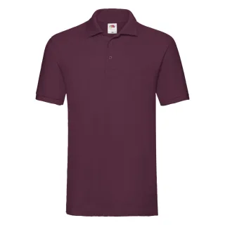 Fruit of the Loom - "Premium" Poloshirt für Herren/Damen Unisex (Burgunderrot)