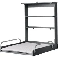 roba® Wickelregal roba Style, klappbares Wandwickelregal inkl. Wickelauflage, platzsparend