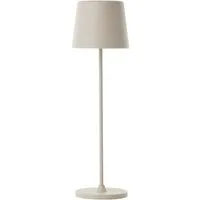 Brilliant LED Tischleuchte Kaami - mobile LED Außen Tischlampe, Dimmfunktion, mehrere Helligkeitsstufen, LED fest integriert, Warmweiß, mobile LED Außen Tischlampe, 37 cm, 310 lm, Touchdimmer, USB
