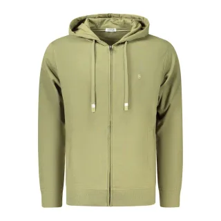 Coveri Moving Grüner Baumwoll-Herren Hoodie
