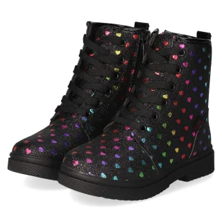 Lico Stiefeletten ISALIE  Schwarz - Gr. 27 -  Textil
