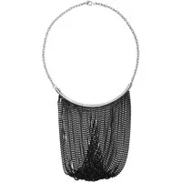 COLLEZIONE ALESSANDRO Statementkette Uta, mit vielen schwarzen Kugelketten