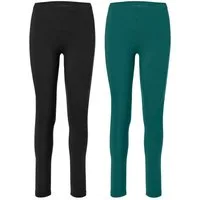 Merry Style Leggings 2er Pack Damen Hose aus Baumwolle MS10-198 (1-tlg)