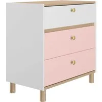 Gami Kommode Romy (1 St), Elegantes Design für eine sanfte und feminine Atmosphäre.