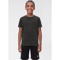 Champion T-Shirt ICONS TONAL Crewneck T-Shirt with Large Logo mit großem Logo, Kurzarm, aus Baumwolle