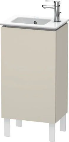 Duravit L-Cube Waschtischunterbau bodenstehend Taupe Supermatt 420x294x704 mm - LC6273L8383 LC6273L8383