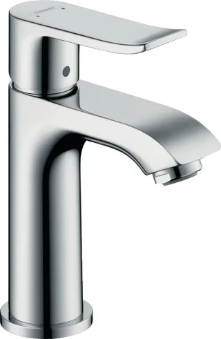 Hansgrohe Waschtischmischer 100 Metris für Handwaschbecken chr.ohne Ablaufgarnitur, 31186000 31186000