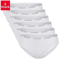 celodoro Slip Damen Slip (6er Pack) Bikini-Slip mit Ziergummi