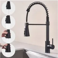 HOMELODY Küchenarmatur Spültischarmatur Ausziehbar Armatur Küche 360° Schwenkbar Mischbatterie Spültischarmatur mit Brause Hochdruck Küchenarmatur