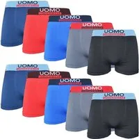 emeco Retro Boxer 5er Boxershorts Microfaser Herren Unterhose Unterwäsche Seamless 9204 (5-St)