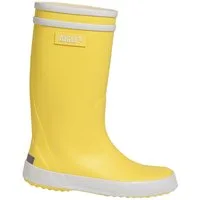 Aigle Regenstiefel Lolly-Pop 2 gelb/weiß Gummistiefel