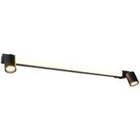 TRIO Leuchten LED Spiegelleuchte, Memoryfunktion, LED fest integriert, LED wechselbar, Warmweiß, Neutralweiß, Wand-leuchte mit Schalter, Bad-lampe für Badezimmer-spiegel, B: 90cm