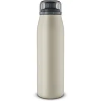Alfi Isolierflasche ISO BOTTLE, Edelstahlkörper, spülmaschinenfest, 0,5l, 12h heiß & 24h kalt, Trinköffnung mit konsistentem Trinkfluss